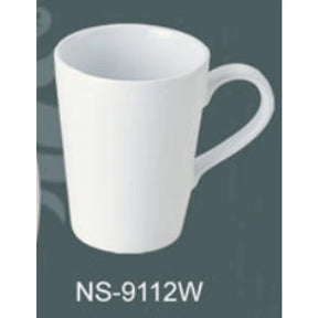 Yanco Nessico 3 1/2" X 4 1/2"H Mug 12 Oz White