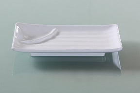 Yanco Osaka 9 3/4" X 6 1/4" Divided Rectangular Plate