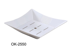 Yanco Osaka 16" X 7 3/4"X 3 1/4" Rectangular Sea Food Bowl