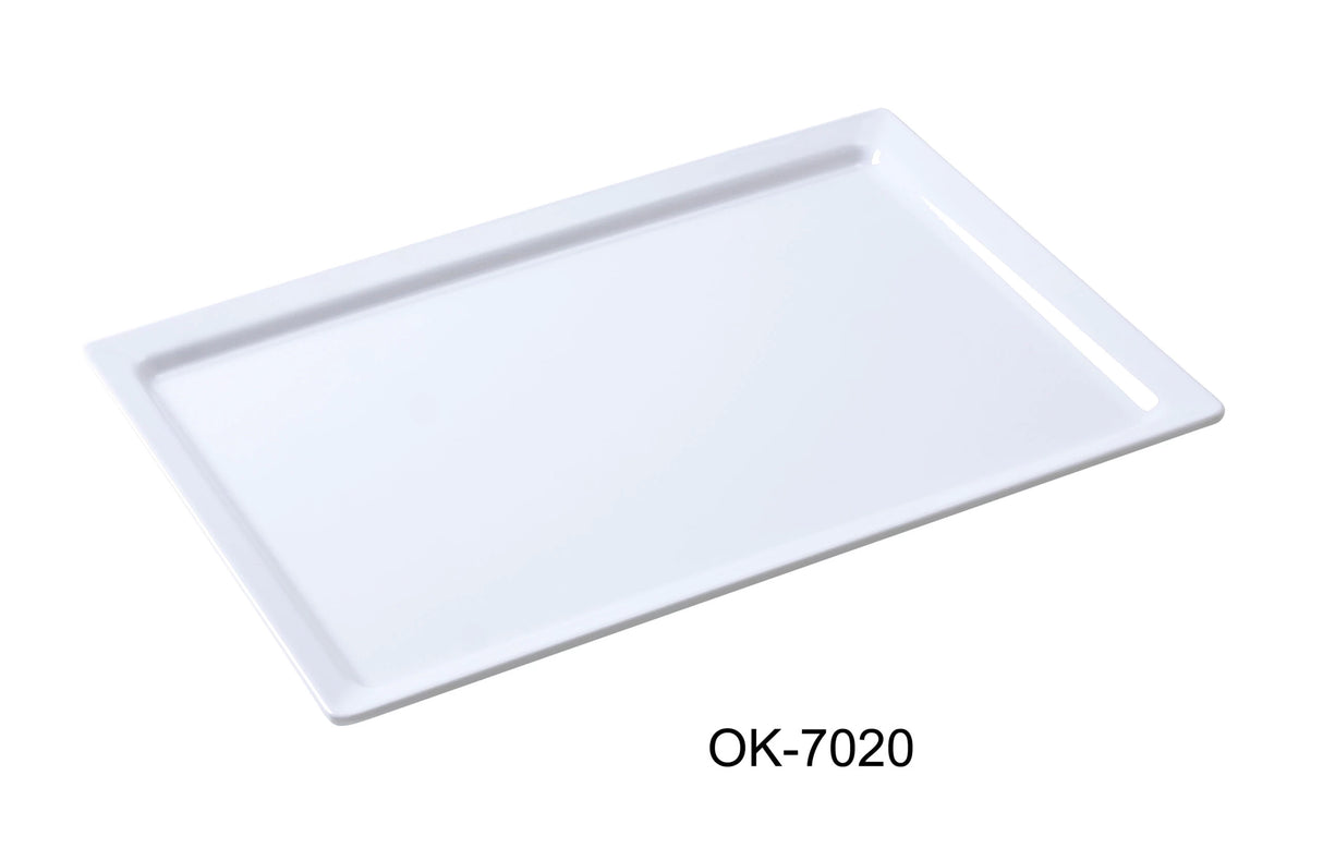 Yanco Osaka 20" X 14" Rectangular Display Plate