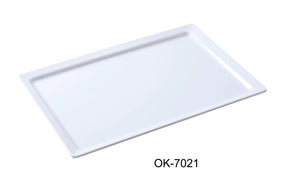 Yanco Osaka 21" X 13" Rectangular Display Plate