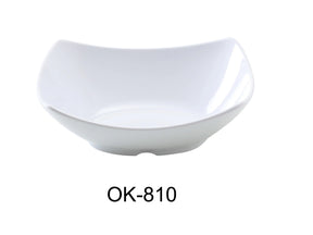 Yanco Osaka 9 3/4"X7 1/2"X3" Rectangular Bowl 42 Oz