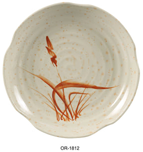 Yanco Orchis 12" Lotus Shape Plate