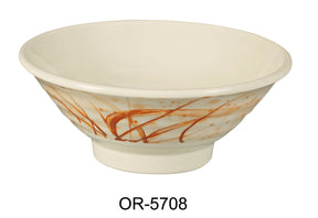 Yanco Orchis 8 1/2" X 3 1/4"H Bowl 42 Oz