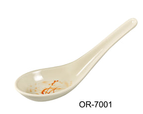 Yanco Orchis 5 1/2" Soup Spoon Gold Orchis