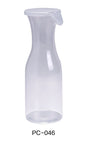 Yanco 46 oz Pitcher Wine/Juice Decanter with Lid 3 3/4” x 11”