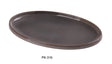 Yanco Peacock 16" X 10" X 1 1/2" Oval Plate
