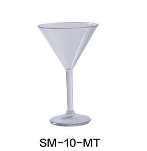 Yanco Stemware 10 Oz Martini 4 3/4" X 7 1/2"