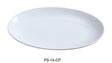 Yanco Piscataway 14" X 10" Coupe Platter