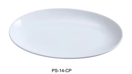 Yanco Piscataway 14" X 10" Coupe Platter