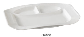 Yanco Piscataway 12" X 8 1/2" 3-Compartment