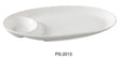 Yanco Piscataway 13" X 7" Oval Compartment