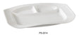 Yanco Piscataway 14 1/2" X 9 1/2" 3-Compartment