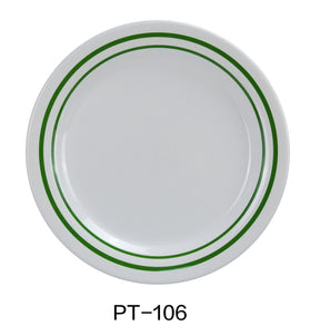 Yanco Pine Tree  6 1/4" Round Bread Plate