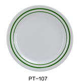 Yanco Pine Tree 7 1/4" Round Dinner Plate