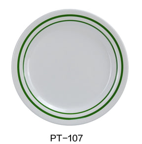 Yanco Pine Tree 7 1/4" Round Dinner Plate