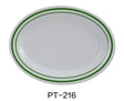 Yanco Pine Tree 16" X 12" Oval Platter