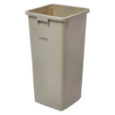 Durable Tall Square Trash Can: Ideal for High Traffic Commercial Environments