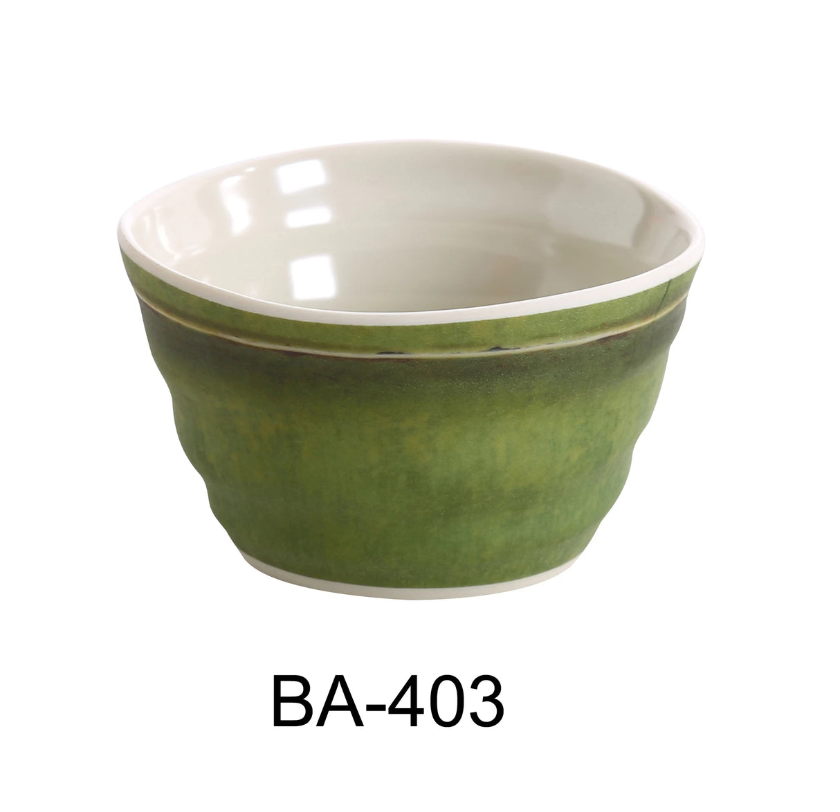Yanco Bamboo Style 3 1/2" X SAUCE DISH 5 OZ