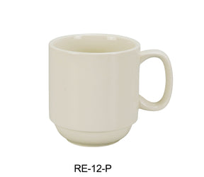 Yanco Recovery 3 7/8" X 3 1/2" Prime Mug Stackable 12 Oz
