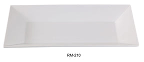 Yanco Rome 10 X 6" Rectangular Plate