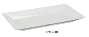 Yanco Rome 18 X 10 1/2" Rectangular Plate