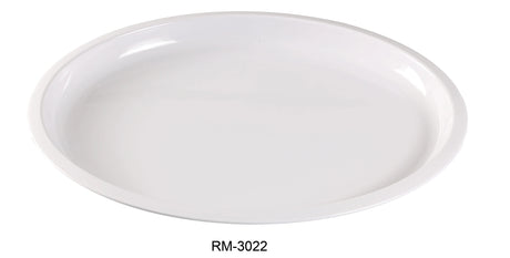 Yanco Rome 22" X 18" Turkey Platter, 1 1/4" Deep