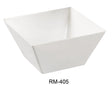 Yanco Rome 5" X 2 3/4"H Square Bowl 18 Oz