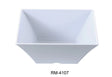 Yanco Rome 7 1/2" X 3 1/2"H Square Bowl 2 Qt