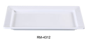 Yanco Rome 12" X 8 1/2" Deep Display Plate