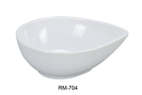 Yanco Rome 4" X 3 1/2" X 1 1/2" Waterdrop Shape Dish 4 Oz 