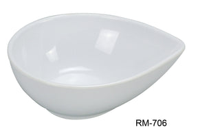 Yanco Rome 5 3/4" X 4 1/2" X 2" Waterdrop Shape Dish 10 Oz 