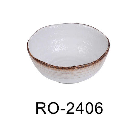 Yanco Rockeye - 2  5 1/2" X 2 1/4" Nappie Bowl 14 Oz