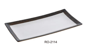 Yanco Rockeye 11 1/2" X 5 1/2"  Rectangular Plate
