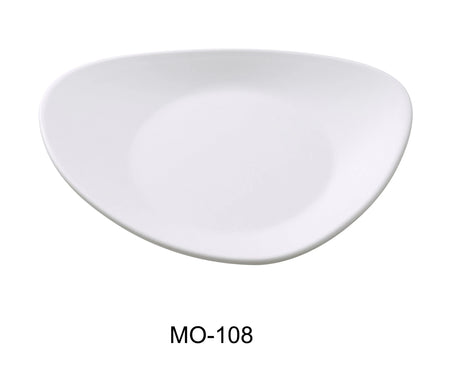 Yanco Moderne 8" X 6 1/2" Triangle Plate