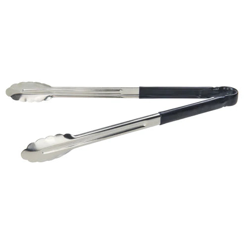 Winco Heavy-Duty Utility Tongs with Plastic Handle