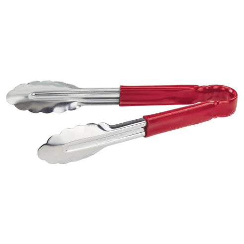 Winco Heavy-Duty Utility Tongs with Plastic Handle