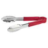 Winco Heavy-Duty Utility Tongs with Plastic Handle