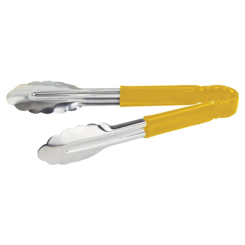 Winco Heavy-Duty Utility Tongs with Plastic Handle