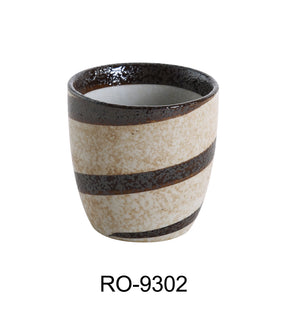 Yanco Rockeye 3" X 3" Tea Cup 8 Oz