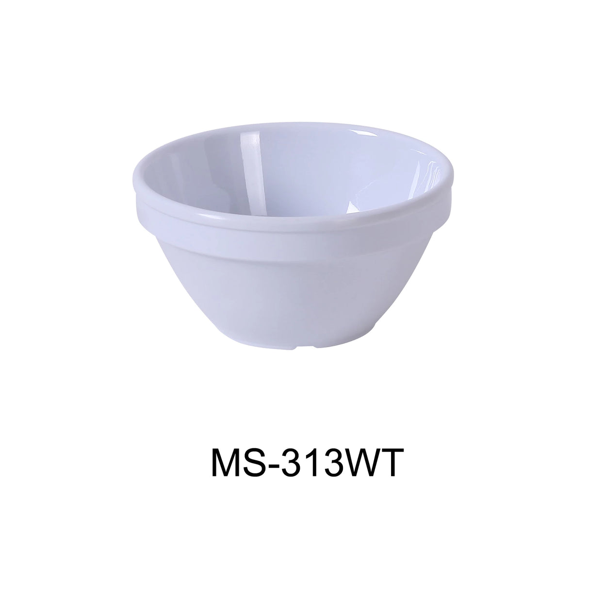 Yanco MILE STONE  4 1/4" X 2 1/4"H BOUILLON CUP - 8 OZ WHITE