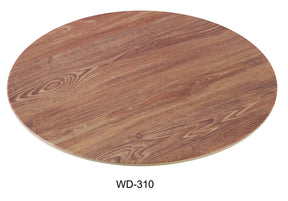 Yanco Wooden 10" Round Tray