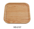 Yanco Wooden 7 1/8" Square Plate