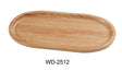 Yanco Wooden 12 1/2" X 6 1/4" Oval Plate