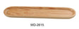 Yanco Wooden 15 1/2" X 3 1/2" Rectangular Sushi Tray