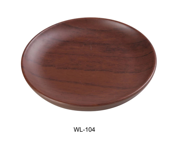 Yanco Woodland 4 3/4" X 1/2" Round Plate