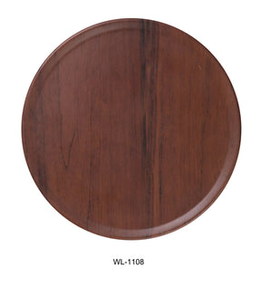 Yanco Woodland 8 1/4" X 3/4" Round Plate