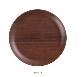 Yanco Woodland 11" X 5/8" Round Plate