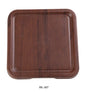 Yanco Woodland 7 1/2" X 3/4" Square Tray With Foot