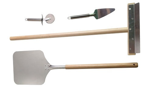 32″ Wood Fired Pizza Oven Stainless Steel with Red Enamel Coating Shield
32英寸红色不锈钢柴火披萨烤箱